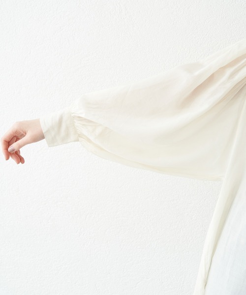 【セール】【emur】スクープパフブラウス（シャツ/ブラウス）｜ROPE' PICNIC（ロペピクニック） pattayablatt.com