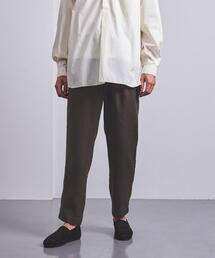 UNITED ARROWS | ＜UNITED ARROWS＞ リネン/ポリエステル シェフ オールギャザー/イージー パンツ(その他パンツ)