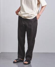 UNITED ARROWS | ＜UNITED ARROWS＞ リネン/ポリエステル シェフ オールギャザー/イージー パンツ(その他パンツ)