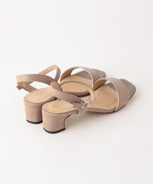 closet story（クローゼットストーリー）の「＜closet story＞S メタリックライン ストラップサンダル（サンダル・レディース・ベージュ/ロイヤルブルー・S/M/L）」の5枚目の写真