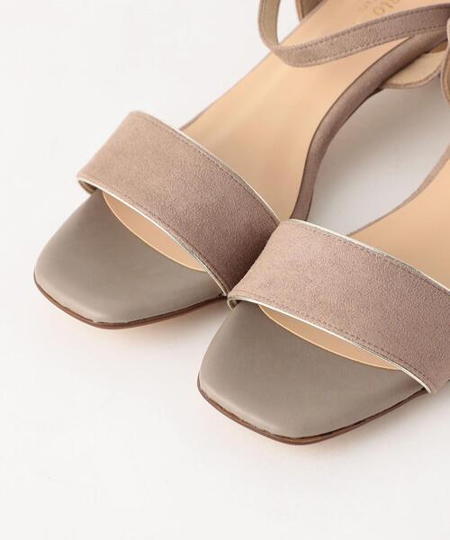 closet story（クローゼットストーリー）の「＜closet story＞S メタリックライン ストラップサンダル（サンダル・レディース・ベージュ/ロイヤルブルー・S/M/L）」の6枚目の写真