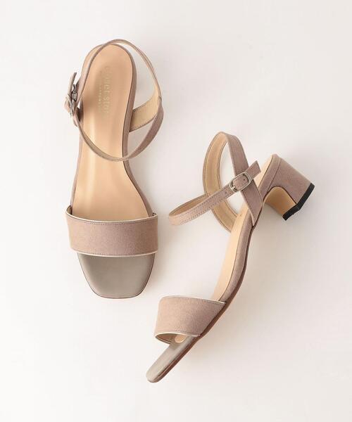 closet story（クローゼットストーリー）の「＜closet story＞S メタリックライン ストラップサンダル（サンダル・レディース・ベージュ/ロイヤルブルー・S/M/L）」の11枚目の写真