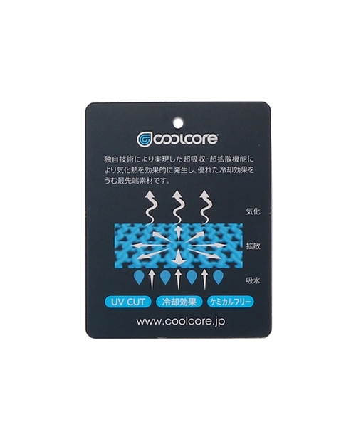 adabat(アダバット)の「◆【coolcore(クールコア)/UVカット】襟裏トロピカルフラワーデザイン半袖ポロシャツ(ポロシャツ・レディース・ホワイト/ネイビー/イエロー・40/38/42/36)」の9枚目の写真