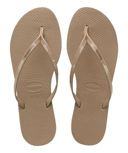 havaianas（ハワイアナス）の「havaianas (ハワイアナス) / You Metallic サンダル ラバービーチサンダル（サンダル・レディース・ブラック/グレー/ゴールド系その他/グレー系その他/ライトブルー/ゴールド/その他/ゴールド系その他2・23/22/25.5/24.5）」の7枚目の写真