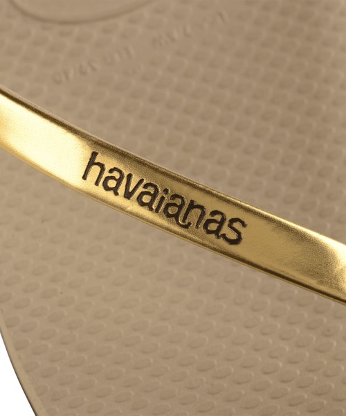 havaianas（ハワイアナス）の「havaianas (ハワイアナス) / You Metallic サンダル ラバービーチサンダル（サンダル・レディース・ブラック/グレー/ゴールド系その他/グレー系その他/ライトブルー/ゴールド/その他/ゴールド系その他2・23/22/25.5/24.5）」の12枚目の写真