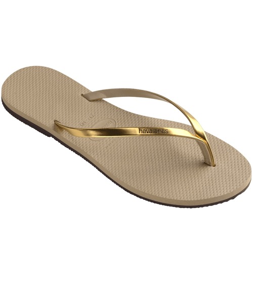 havaianas（ハワイアナス）の「havaianas (ハワイアナス) / You Metallic サンダル ラバービーチサンダル（サンダル・レディース・ブラック/グレー/ゴールド系その他/グレー系その他/ライトブルー/ゴールド/その他/ゴールド系その他2・23/22/25.5/24.5）」の16枚目の写真