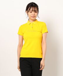 LOUDMOUTH/ラウドマウス ゴルフウェア 吸汗速乾 UVカット 抗菌消臭 無地 ボタンダウン 半袖 ポロシャツ
