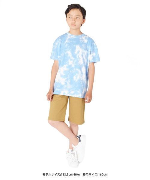 GLAZOS（グラソス）の「ツイルストレッチ・ペインターハーフパンツ（その他パンツ・キッズ・ベージュ/オフホワイト/カーキ・130cm/140cm/150cm/160cm/170cm）」の5枚目の写真