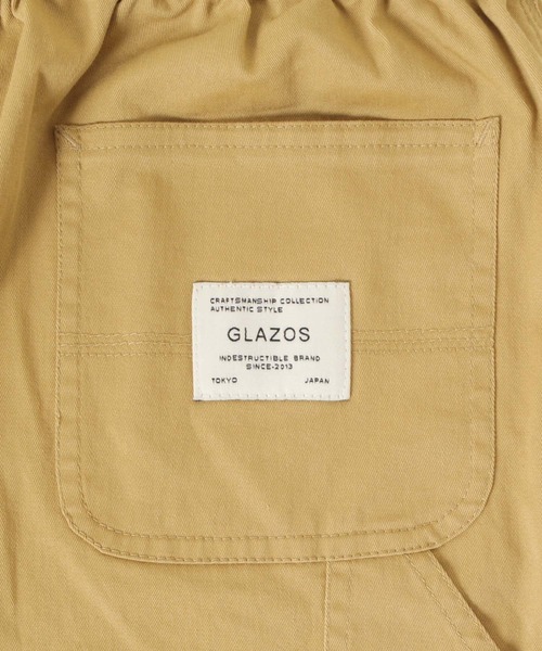 GLAZOS（グラソス）の「ツイルストレッチ・ペインターハーフパンツ（その他パンツ・キッズ・ベージュ/オフホワイト/カーキ・130cm/140cm/150cm/160cm/170cm）」の15枚目の写真
