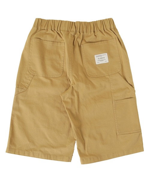 GLAZOS（グラソス）の「ツイルストレッチ・ペインターハーフパンツ（その他パンツ・キッズ・ベージュ/オフホワイト/カーキ・130cm/140cm/150cm/160cm/170cm）」の17枚目の写真