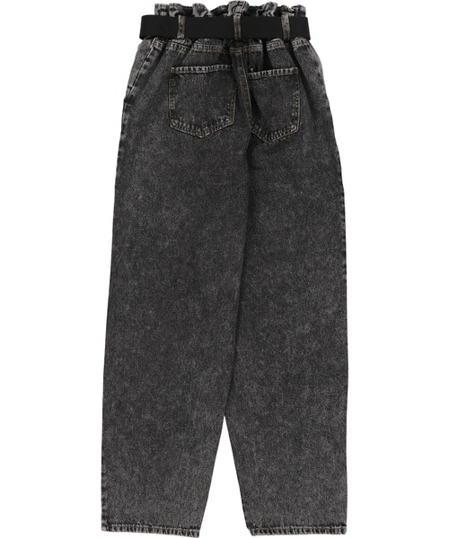 SPINNS（スピンズ）の「ベルト付 ハイウエストテーパードデニムパンツ（デニムパンツ・レディース・ブルー/ブルー系その他/ブラック/アイボリー・ONESIZE）」の18枚目の写真