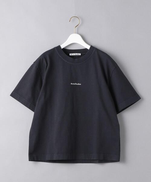 Acne Studios(アクネストゥディオズ)の「<Acne Studios(アクネ ストゥディオズ)>EDIE SATAP Tシャツ ■■■(Tシャツ/カットソー・レディース・ホワイト/オレンジ/ブラック・X-SMALL/XX-SMALL)」の5枚目の写真