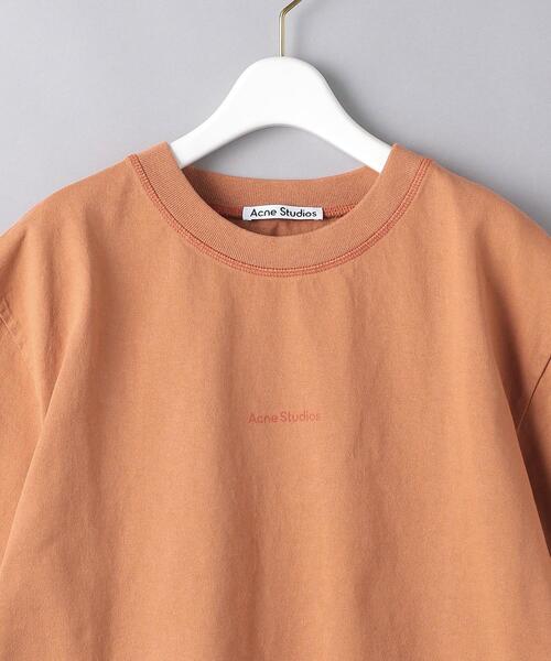 Acne Studios(アクネストゥディオズ)の「<Acne Studios(アクネ ストゥディオズ)>EDIE SATAP Tシャツ ■■■(Tシャツ/カットソー・レディース・ホワイト/オレンジ/ブラック・X-SMALL/XX-SMALL)」の8枚目の写真