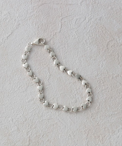 LAVER（ラバー）の「【LAVER for MADEMOISELLE】ハートブレスレット（ブレスレット・レディース・シルバー・FREE）」の3枚目の写真