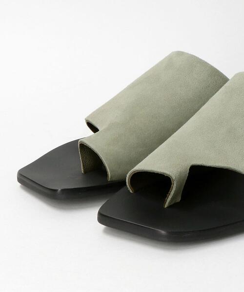 SOL SANA（ソルサナ）の「＜SOL SANA＞JESSIE レザーサンダル ◆（サンダル・レディース・ホワイト/オリーブ・38/36/37）」の6枚目の写真