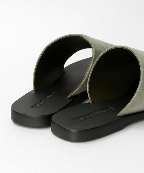 SOL SANA（ソルサナ）の「＜SOL SANA＞JESSIE レザーサンダル ◆（サンダル・レディース・ホワイト/オリーブ・38/36/37）」の7枚目の写真