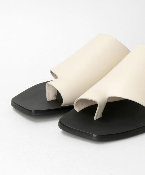 SOL SANA（ソルサナ）の「＜SOL SANA＞JESSIE レザーサンダル ◆（サンダル・レディース・ホワイト/オリーブ・38/36/37）」の8枚目の写真