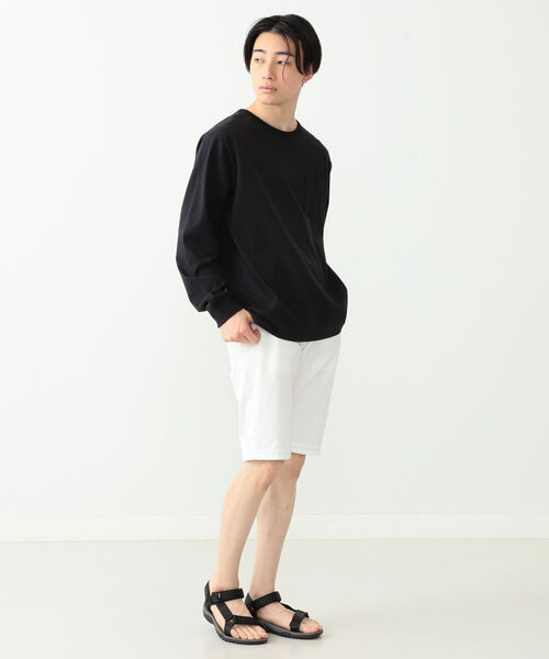 BEAMS HEART（ビームスハート）の「BEAMS HEART / ドットパイピング ショーツ（その他パンツ・メンズ・ホワイト/ダークグリーン/ベージュ/ネイビー・X-LARGE/MEDIUM/LARGE/SMALL）」の13枚目の写真