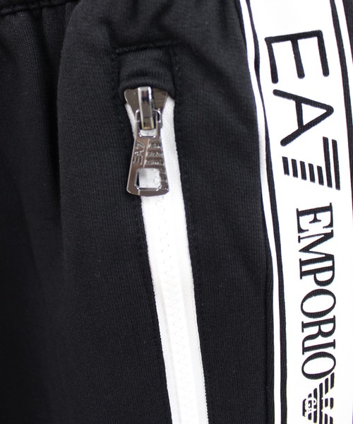 EMPORIO ARMANI EA7（エンポリオアルマーニイーエーセブン）の「ロゴラバープリント スウェット 上下 セットアップ 「3KPM25PJ05Z/3KPP51PJ05Z」（パーカー・メンズ・ブラック・S/M/XL/L）」の3枚目の写真