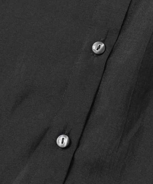 KBF（ケイビーエフ）の「つけ襟マルチWAYギャザーブラウス（シャツ/ブラウス・レディース・ベージュ系その他/ブラック/アイボリー・ONE）」の5枚目の写真