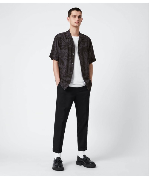 ALLSAINTS(オールセインツ)の「LANAI SS SHIRT | LANAI SS シャツ(シャツ/ブラウス・メンズ・ブラック系・XS/M/L/S)」の6枚目の写真