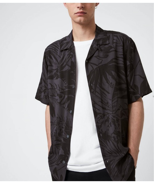 ALLSAINTS(オールセインツ)の「LANAI SS SHIRT | LANAI SS シャツ(シャツ/ブラウス・メンズ・ブラック系・XS/M/L/S)」の9枚目の写真