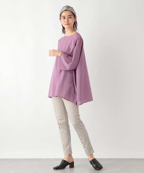 LEPSIM（レプシィム）の「【SS-LLサイズ】ＳＬＩＭ　ＦＩＴパンツ　945416（その他パンツ・レディース・チャコールグレー/ブラック/ブラウン/レッド/ブルー/グレイッシュベージュ・SMALL/MEDIUM/LARGE/X-SMALL/LL）」の15枚目の写真