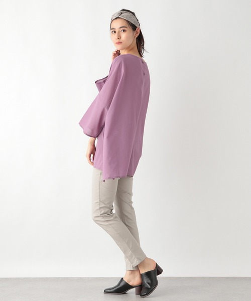 LEPSIM（レプシィム）の「【SS-LLサイズ】ＳＬＩＭ　ＦＩＴパンツ　945416（その他パンツ・レディース・チャコールグレー/ブラック/ブラウン/レッド/ブルー/グレイッシュベージュ・SMALL/MEDIUM/LARGE/X-SMALL/LL）」の9枚目の写真