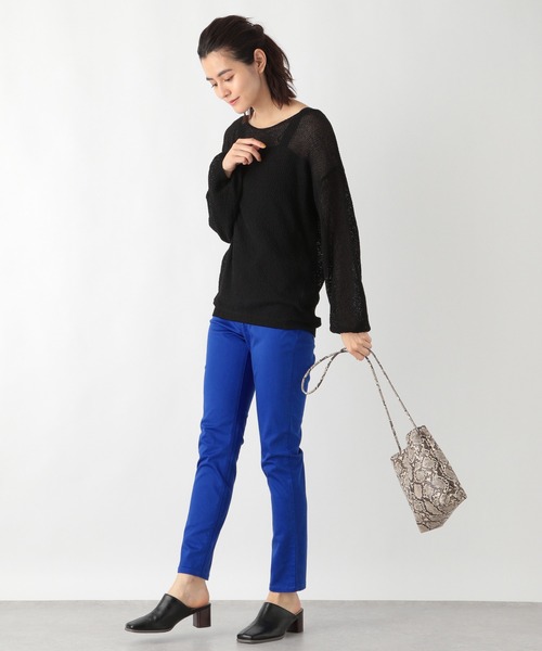 LEPSIM（レプシィム）の「【SS-LLサイズ】ＳＬＩＭ　ＦＩＴパンツ　945416（その他パンツ・レディース・チャコールグレー/ブラック/ブラウン/レッド/ブルー/グレイッシュベージュ・SMALL/MEDIUM/LARGE/X-SMALL/LL）」の21枚目の写真