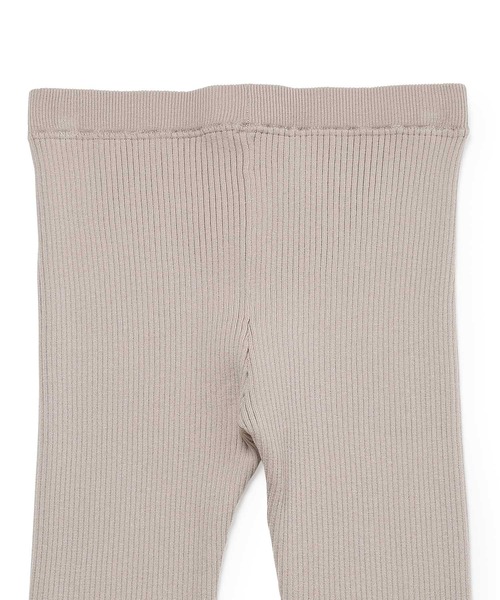 ROPE' PICNIC(ロペピクニック)の「リブストレッチニットレギンス(レギンス/スパッツ・レディース・ブラック/チャコールグレー/ベージュ・FREE)」の4枚目の写真