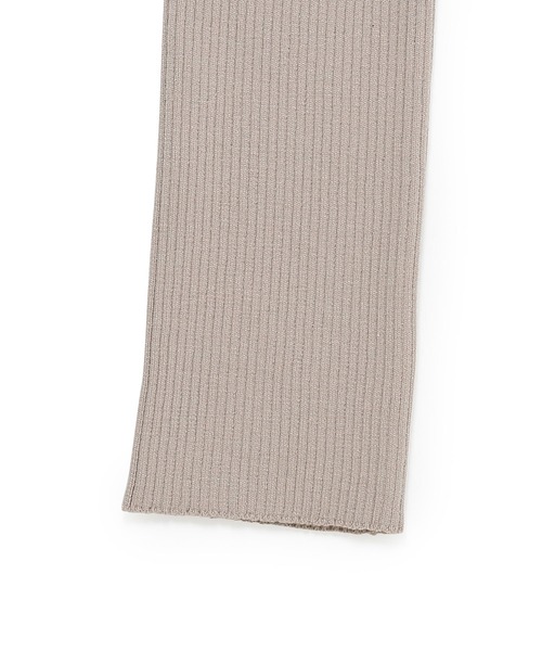 ROPE' PICNIC(ロペピクニック)の「リブストレッチニットレギンス(レギンス/スパッツ・レディース・ブラック/チャコールグレー/ベージュ・FREE)」の5枚目の写真