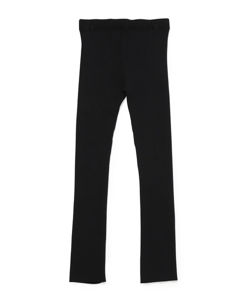 ROPE' PICNIC(ロペピクニック)の「リブストレッチニットレギンス(レギンス/スパッツ・レディース・ブラック/チャコールグレー/ベージュ・FREE)」の10枚目の写真