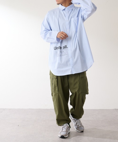 DISCOAT(ディスコート)の「リップストップカーゴパンツ(カーゴパンツ・メンズ・チャコールグレー/カーキ・MEDIUM/LARGE)」の5枚目の写真