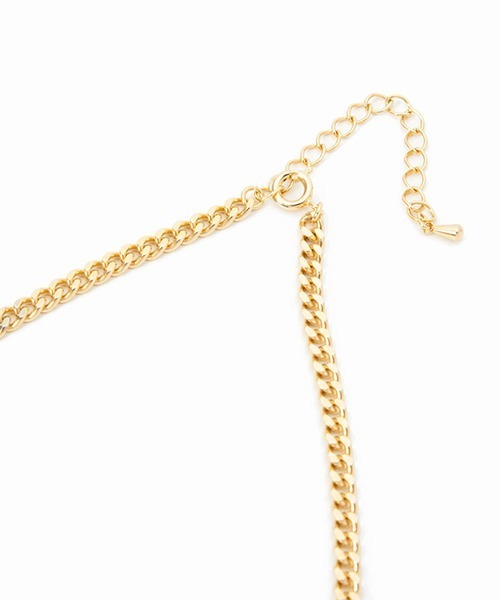 Casselini（キャセリーニ）の「Casselini(キャセリーニ)ビッグハートネックレス（ネックレス・レディース・ゴールド/ブラック/シルバー・FREE）」の8枚目の写真