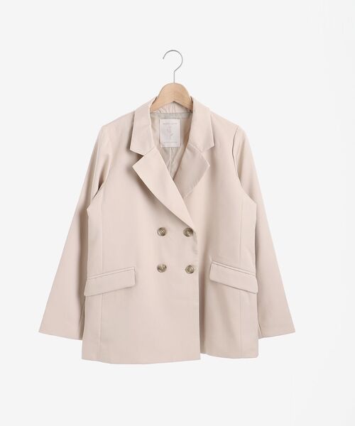 MAJESTIC LEGON(マジェスティックレゴン)の「クラシックテーラードジャケット(テーラードジャケット・レディース・アイボリー/ブラウン系その他2/モカ・SMALL/MEDIUM)」の18枚目の写真