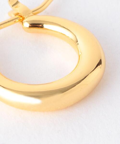 by Preek（バイプリーク）の「＜by Preek（バイプリーク）＞スモール フープピアス（ピアス（両耳用）・レディース・ゴールド/シルバー・FREE）」の3枚目の写真