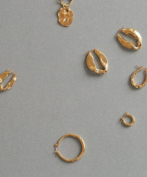 by Preek（バイプリーク）の「＜by Preek（バイプリーク）＞スモール フープピアス（ピアス（両耳用）・レディース・ゴールド/シルバー・FREE）」の14枚目の写真