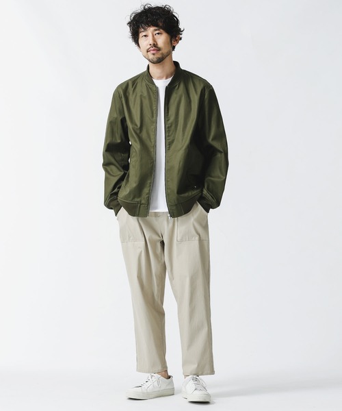 ✨希少✨ALPHA✖️NANO UNIVERSE スタジャン　ma-1 カーキ ✨希少✨ALPHA✖️NANO UNIVERSE スタジャン ma-1 カーキ NANO