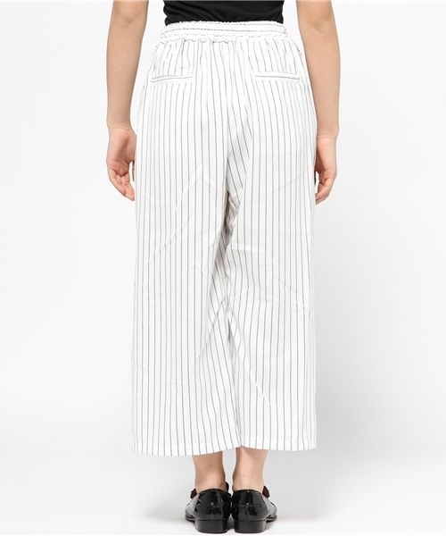 WEGO（ウィゴー）の「WEGO/ベルトストレートタックパンツ（その他パンツ・レディース・ホワイト系その他/ダークインディゴブルー・FREE）」の8枚目の写真