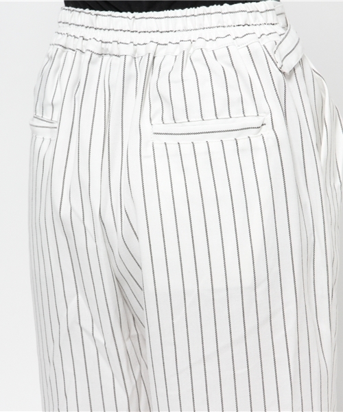 WEGO（ウィゴー）の「WEGO/ベルトストレートタックパンツ（その他パンツ・レディース・ホワイト系その他/ダークインディゴブルー・FREE）」の10枚目の写真