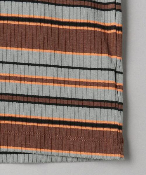 BEAUTY&YOUTH UNITED ARROWS(ビューティーアンドユースユナイテッドアローズ)の「BY マルチボーダーロングスリーブカットソー(Tシャツ/カットソー・レディース・ブラック/パープル/ブラウン・FREE)」の16枚目の写真