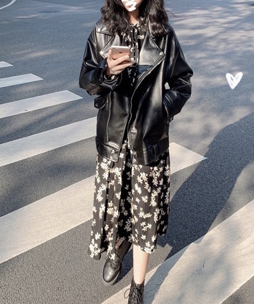 FREE STYLISTS（フリー スタイリスト）の「レザーライダース