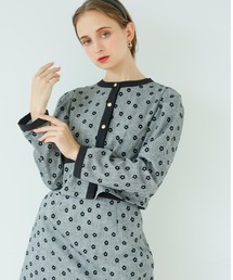 パイピングアソートジャケット〈セットアップスカート有り〉