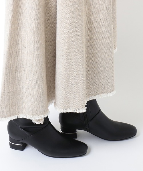 21.5cm♡ダイアナ レザーブーツ ブラック 2度着用！ （artemis by  