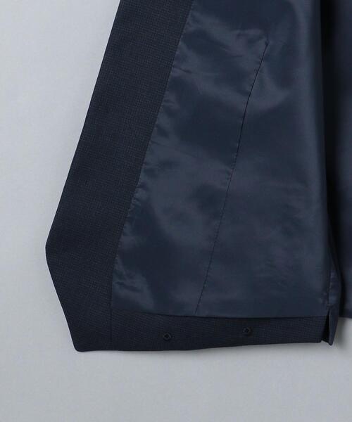 WORK TRIP OUTFITS GREEN LABEL RELAXING（ワークトリップアウトフィッツグリーンレーベル リラクシング）の「WTO TWPU サージ千鳥 5B スーツベスト -ウォッシャブル- ＊＊（スーツベスト・メンズ・ネイビー/ダークグレー・XS/42/XL/50/S/44/XXS/40/L/48/M/46）」の14枚目の写真