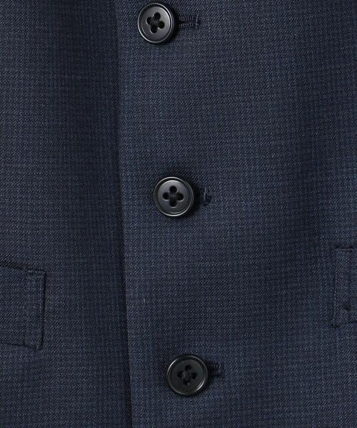 WORK TRIP OUTFITS GREEN LABEL RELAXING（ワークトリップアウトフィッツグリーンレーベル リラクシング）の「WTO TWPU サージ千鳥 5B スーツベスト -ウォッシャブル- ＊＊（スーツベスト・メンズ・ネイビー/ダークグレー・XS/42/XL/50/S/44/XXS/40/L/48/M/46）」の15枚目の写真