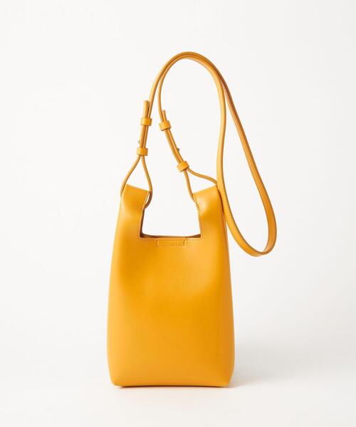 green label relaxing（グリーンレーベルリラクシング）の「MINI MARKET ポシェット ショルダー バッグ（ショルダーバッグ・レディース・ブラック/オフホワイト/イエロー・FREE）」の4枚目の写真