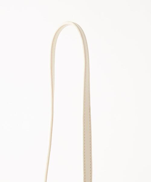 green label relaxing（グリーンレーベルリラクシング）の「MINI MARKET ポシェット ショルダー バッグ（ショルダーバッグ・レディース・ブラック/オフホワイト/イエロー・FREE）」の12枚目の写真