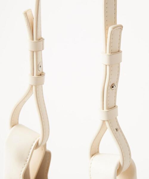 green label relaxing（グリーンレーベルリラクシング）の「MINI MARKET ポシェット ショルダー バッグ（ショルダーバッグ・レディース・ブラック/オフホワイト/イエロー・FREE）」の13枚目の写真