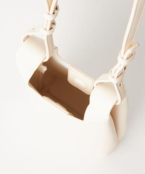 green label relaxing（グリーンレーベルリラクシング）の「MINI MARKET ポシェット ショルダー バッグ（ショルダーバッグ・レディース・ブラック/オフホワイト/イエロー・FREE）」の14枚目の写真